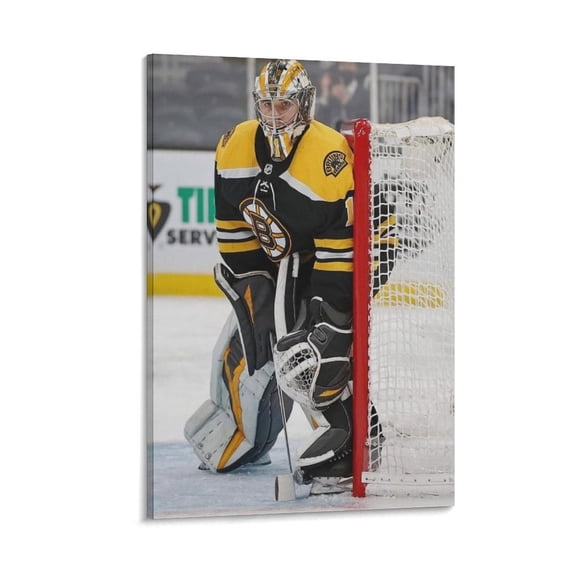 Jeremy Swayman Canvas Poster Wall Art Poster Gifts Bedroom Prints Home Decor Hanging Picture Canvas Painting Posters 24x36inch(60x90cm)