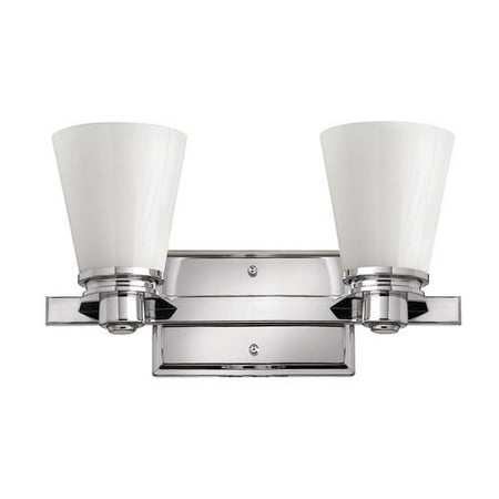 Hinkley Lighting 5552-LED 2 Light LED Bathroom Vanity Light from the Avon Collec