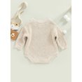 thumbnail image 4 of Bagilaanoe Newborn Baby Girl Boy Rompers Sweater Long Sleeve Knitted Bodysuits 3M 6M 9M 12M 24M Infant Autumn Winter One Piece Short Jumpsuit, 4 of 9