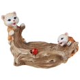 thumbnail image 1 of Adorable plato de frutas, baratijas, figura de tigre, llavero, soporte para joyas marrón, 1 of 9