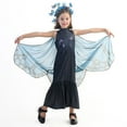 thumbnail image 2 of Girls Blue Fairy Butterfly Costume Dress Fancy Halloween Christmas Birthday Dress w/Accessories, 2 of 7