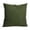 B002- Dark Green, variant on Textured Throw Pillow Covers, Throw Pillow CoversforCouch, 20X20 In, Ribbed Corduroy, Living Room Pillow Covers, Square Shape, 1 Pc