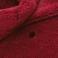 thumbnail image 3 of 2T Jackets For Toddler Girl 12-18 Month Girl Clothes Baby Girls Faux Fur Teddy Long Coat Tollder Kids Winter Fleece Jacket Warm Outwear Clothes Red 2-3 Years, 3 of 8
