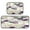 Ginkgo Leaves and Petals, variant on 2-Piece Kitchen Rugs Set Non-Slip Mats Carpet Floor for Kitchen, Bathroom (19.7"x27.6" & 19.7"x47.2") Ginkgo Leaves and Petals