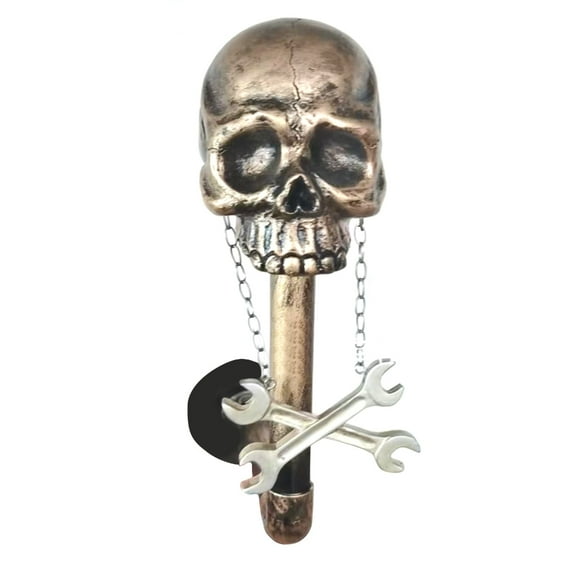 Motorbike Helmet Display Rack Motorbike Helmet Holder Skull Shape Helmet Stand