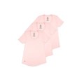 thumbnail image 1 of OTECKA T-Shirt en Coton Supima à Col Rond pour Femmes avec Empiècements Anti-Humidité -3 Packs, 1 of 5
