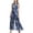 Blue, variant on womens Organza Wide Leg Jumpsuit, 10, Blue