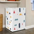 thumbnail image 4 of Wash Machine Cover Full Covered Washer/Dryer Cover Waterproof Washing Machine Cover for Home Laundry, 4 of 9