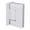 All White, variant on CRL GEN037MBL Matte Black Geneva 037 Series Wall Mount Full Back Plate Standard Hinge
