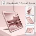 thumbnail image 4 of Fintie Tuatara Case for iPad Air 5th Gene(2022) / iPad Air 4th Genration(2020) 10.9 Inch - [Magic Ring] 360 Degree Rotating Grip Stand Shockproof Rugged Cover with Screen Protector, 4 of 7
