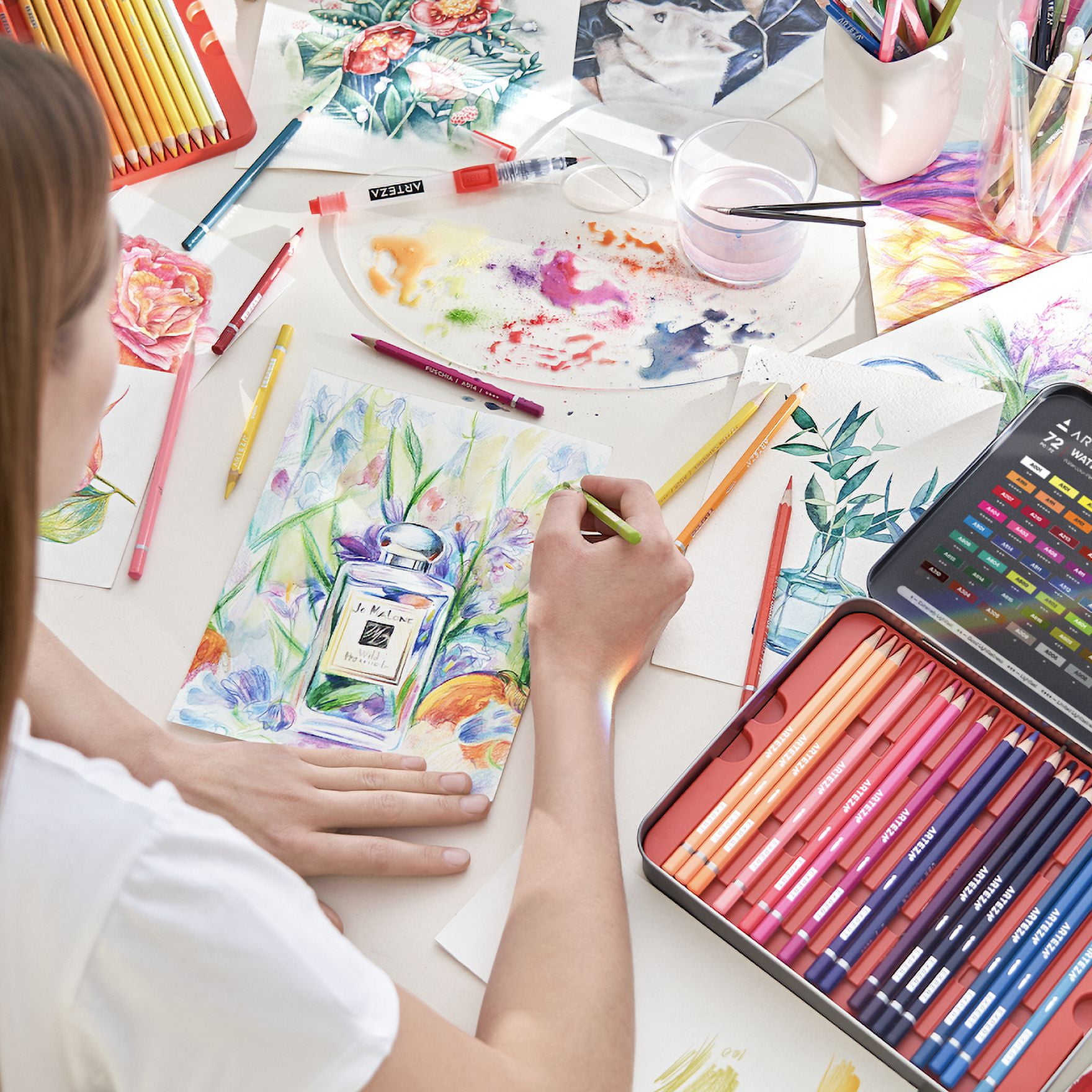 Watercolor Pencils 72 Pieces Set – Pagos Art