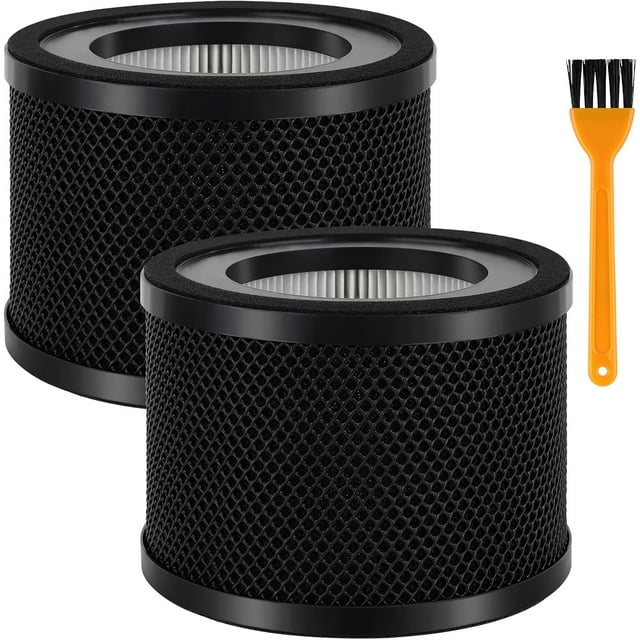 Filters for TaoTronics Air Purifier: True HEPA Filter Replacement Compatible with TaoTronics TT-AP001 and VAVA VA-EE014 Air Purifier - True HEPA Filter 2 Pack