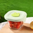 thumbnail image 4 of HCTSHG Reusable Glass Storage Containers with Secure Lids, 8oz Leakproof Snack Containers for Baby Food Puree, Salad Dressing, Infant Meals, Small Freezer Safe Glass Food Containers for Kitchen, 4 of 9
