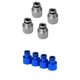 thumbnail image 1 of Paquete de 8 Adaptadores de inyector Yotijar aleación de aluminio B16 D16Z D16Y azul astilla colores, 1 of 10