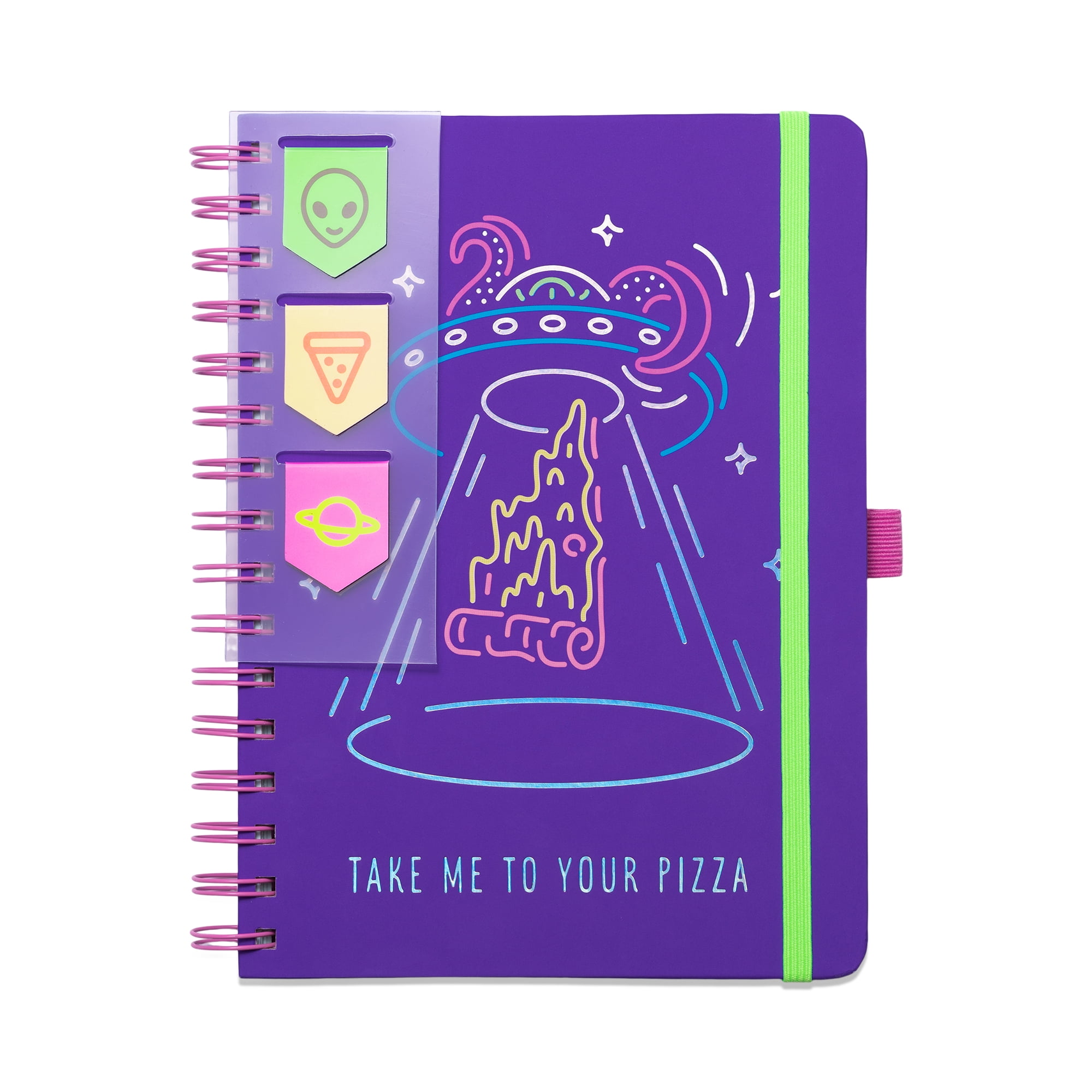 Pen + Gear Twin Wire Bound Journal with Magnetic Bookmarks, 6 in x 825 in, 192 pages