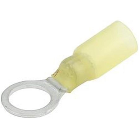 Allstar Performance Ring Terminal 3/8in Hole Heat Shrink 12-10 10pk ALL76086