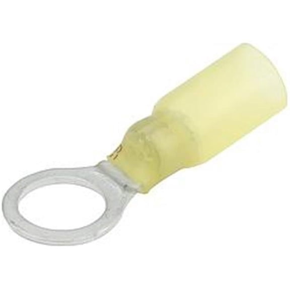 Allstar Performance Ring Terminal 3/8in Hole Heat Shrink 12-10 10pk ALL76086