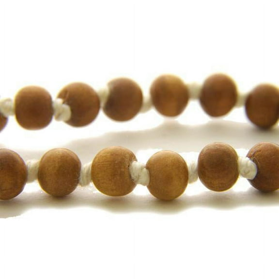 Prayer Mala Beads - Sandalwood - 108 Prayer Beads