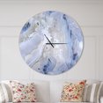 thumbnail image 2 of Designart Horloge Murale Moderne 'Agate Stone', 2 of 6