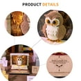 thumbnail image 5 of 2026 3D Owl Calendar with Mesmerizing Light Effects, Desktop Decoration, Unique 3D Paper Craft Calendar, 5 of 8