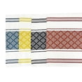 thumbnail image 3 of Fennco Styles Diamond Stitch Design Cotton Blend Placemats 14" W x 19", Set of 4 - Red Geometric Woven Table Mats for Boho Décor, Home, Dining Table, Banquets, Family Gatherings and Special Occasion, 3 of 6