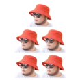 thumbnail image 3 of Sombreros de pescador Minnieouse ligeros y cómodos para hombres Sombrero de protección solar poliéster amplia aplicación naranja Type2 NO2, 3 of 6