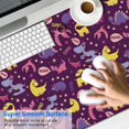 thumbnail image 2 of Long Mouse Pads for Desk,Purple Dinosaurs Dino Roar Pattern Desk Mats on Top Of Desks, Desk Mouse Pad Extra Large with 3mm Non-Slip Base and Stitched Edge for Gaming,Office,Work,Home 47.3"x23.6", 2 of 6