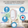 thumbnail image 3 of Water Level Detector WiFi, Smart Water Leak Sensor Alarm Kit - High/Low/Leakage Sensor Device, 2 Sensors & 1 Hub, Communication Distance Between Detector and Hub in Open Area is 328 Ft, App Free, 3 of 6