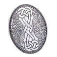thumbnail image 3 of Broche de solapa Medieval nórdico aleación estilo Vintage 7,7x5,9 cm, 3 of 8