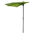 thumbnail image 4 of International Caravan YF-1147-2.7M-RR 9 ft. Half Round Wall Hugger Umbrella, Ruby Red, 4 of 4