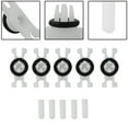 thumbnail image 4 of 30X Top Roof Rain Gutter Moulding Trim Fastener-Clip For E46 51138204858 New, 4 of 6