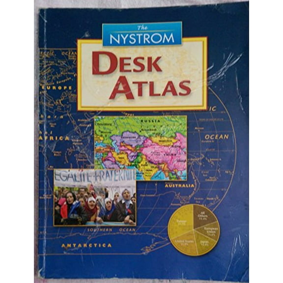 Pre-Owned The Nystrom Desk Atlas, 9780782511888, 0782511880, Paperback,