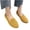 Yellow, variant on Women's Ballet Flats Shoes Comfortable Slip on Casual Mesh Round Toe Lightweight Breathable Dress Shoes Blue 5.5