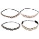 thumbnail image 1 of CRILSTYLEO 4Ud Accesorios De Mujer Cintas Elásticas Con Pedrería Para Estilo Sobresaliente, 1 of 6