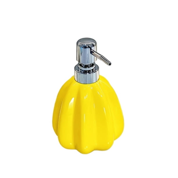 Dispensador de jabón de cerámica recargable de 380 ml for baño, cocina, botellas con bomba de líquido premium
