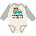 thumbnail image 3 of Inktastic I Love My PopPop Boys Long Sleeve Baby Bodysuit, 3 of 5