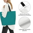 thumbnail image 3 of Easygdp Teal Bolsas Tote para Mujer, Bolsos de Hombro para Viaje, Bolsos de Mano de Gran Capacidad para Compras y Trabajo, 3 of 8