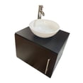 thumbnail image 4 of Gabinete Flotante para Baño Sin Llave Y Ovalin (Negro Mate/WENGUE) DECOMOBIL GABINETE DE ALMACENIMIENTO, 4 of 5