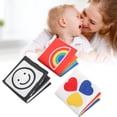 thumbnail image 5 of 3 uds niños infantil desarrollo Visual libro de tela lavable libro educativo juguete, 5 of 5