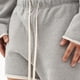 thumbnail image 3 of Pantalones Cortos Deportivos de Compresión 2-En-1 para Hombres con Forro Incorporado, Bordes Curvados, Ajuste Suelto Transpirable para el Gimnasio, 3 of 5