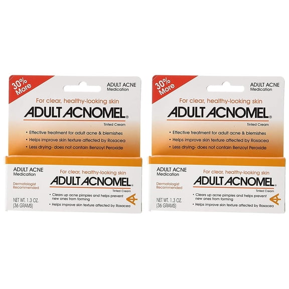 Numark Brands Acnomel Acne Medication Cream 1.3 oz, Pack of 2