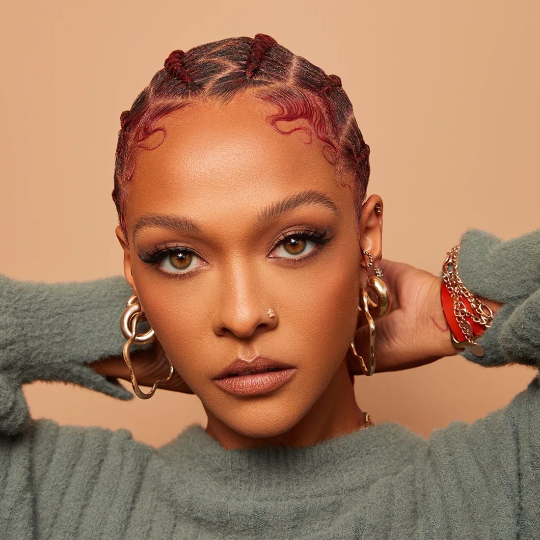 KISS : Gel contour tenue maximum pour cheveux texturés Colors & Care, sans parfumeurs - 3,38 oz