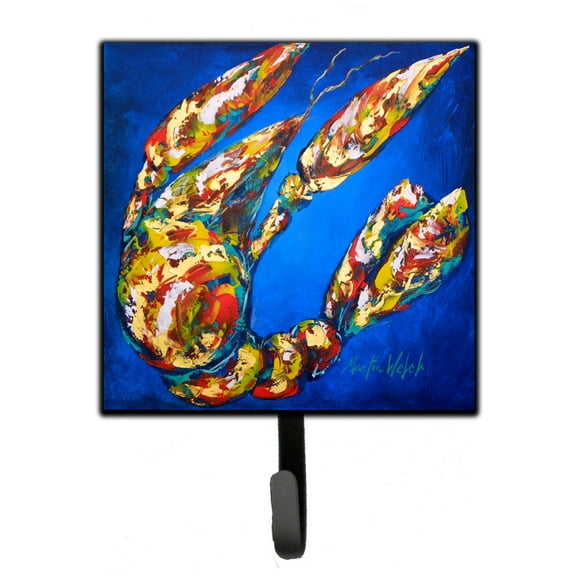 Carolines Treasures MW1019SH4 Crawfish Crawfish In Maryland Leash or Key Holder 7Hx4.25W multicolor