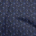 thumbnail image 1 of oneOone Rayon Medium Blue Fabric Tropical Sewing Craft Projects Fabric Prints By Yard 56 Inch Wide, 1 of 5