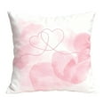 thumbnail image 3 of Throw Pillow Covers Valentine's Day Heart Decorative Throw Pillow Cover Romantic Gift For Couples Sofa Couch Cushion Cover Festival Home Decor Bedroom Living Room 45*45cm, 3 of 7