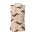 thumbnail image 6 of Picia Leopard Print mens Cotton Tank Undershirts , Moisture-wicking Ribbed Tanks, Lightweight Cotton Tank Undershirts-XX-Large, 6 of 8