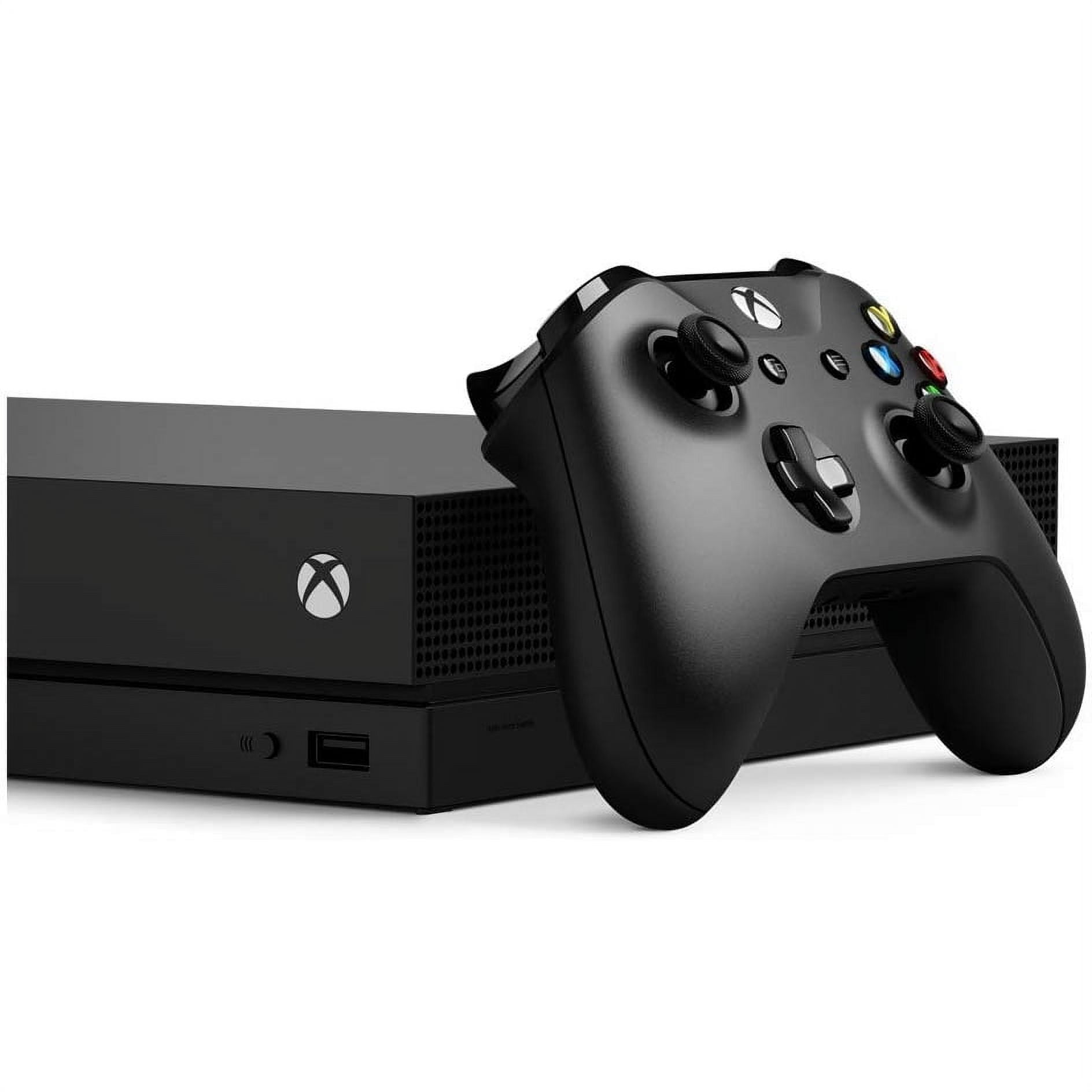 Microsoft Xbox One X 1TB Video Game Console, Black, 1, 1, 1