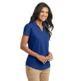 thumbnail image 4 of Port Authority Ladies Dry Zone Grid Polo-2XL (True Royal), 4 of 6