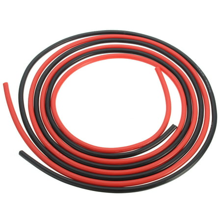 12 AWG 10 Feet (3m) Gauge Silicone Wire Flexible Stranded Copper Cables for