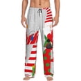 thumbnail image 5 of Mens Pajama Pants, Christmas Gnome With Love Soft Sleep & Lounge Pants for Men, Cuteness Casual PJ Bottoms Pants with Pockets, 5 of 7